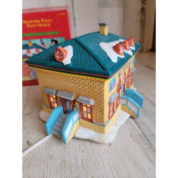 Bedford falls post office Vintage village accessory xmas - Picture 2 of 7